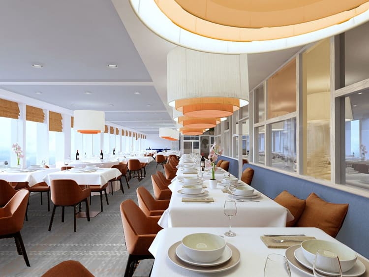 Alena: Panorama Restaurant "Vier Jahreszeiten"