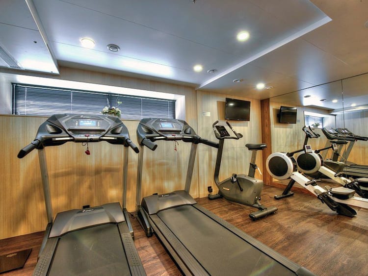 Anesha: Fitnessbereich