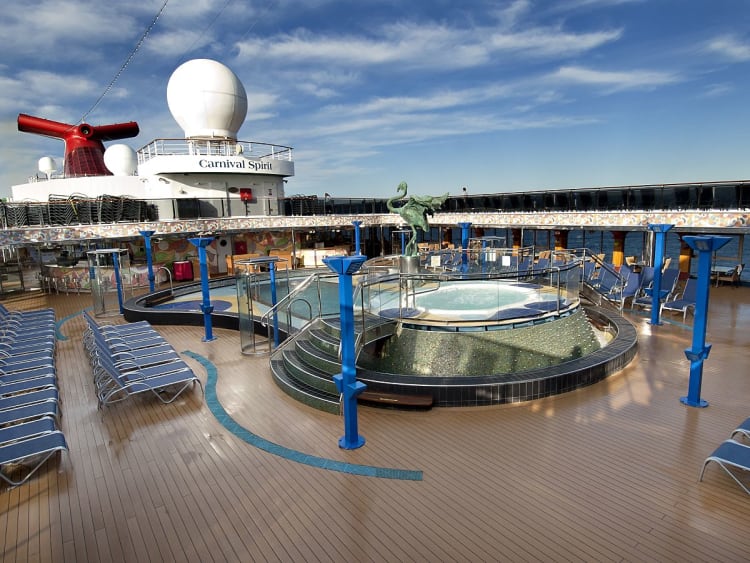 Carnival Spirit: Sonnendeck