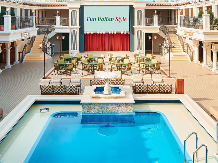 Carnival Firenze: Lido Pool Deck