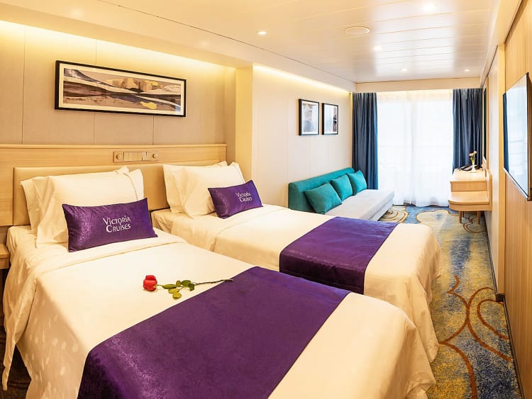 Victoria Sabrina: 2-Bett Kabine Promenadendeck