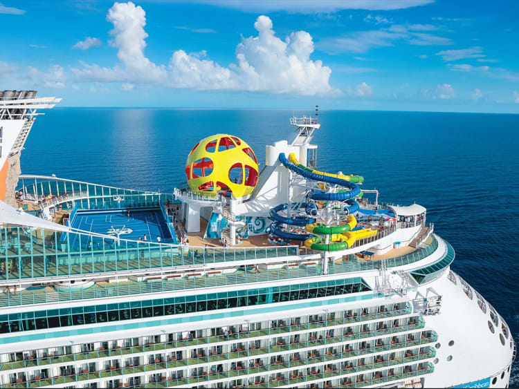 Mariner of the Seas: Au&szlig;enbereich mit Sky Pad, Rutsche und Sportplatz