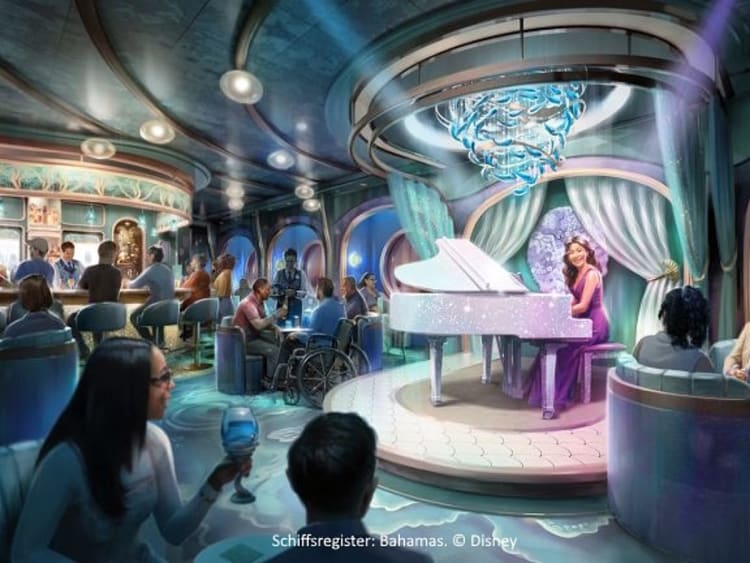 Disney Believe: Sea Notes Piano Lounge