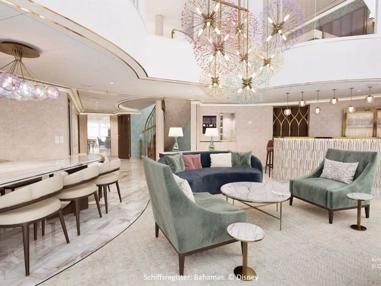 Disney Believe: Believe Tower Suite Wohnzimmer