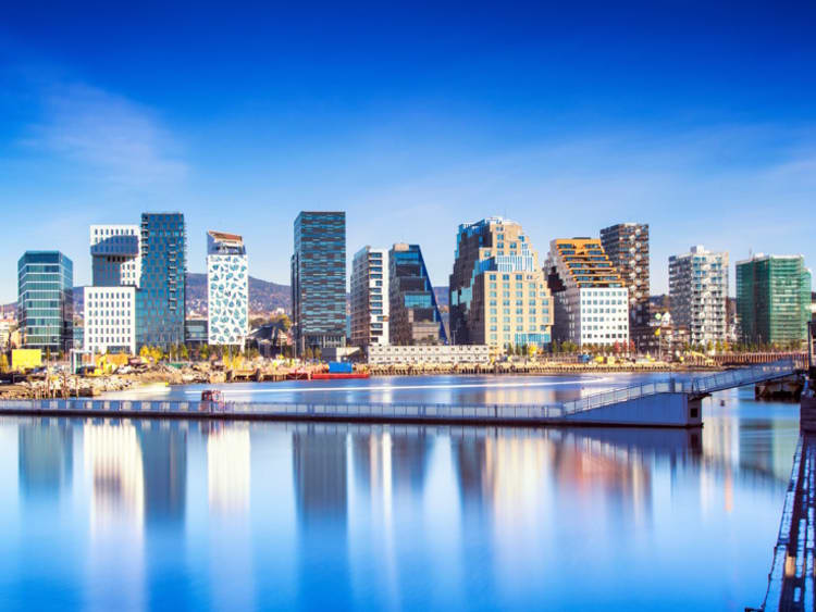 Bj&oslash;rvika Barcode in Oslo Norway