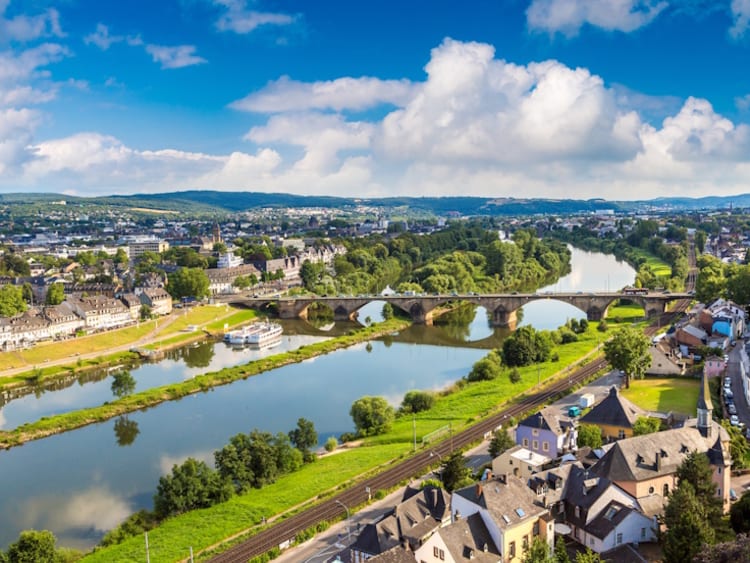 Panoramic view of Trier