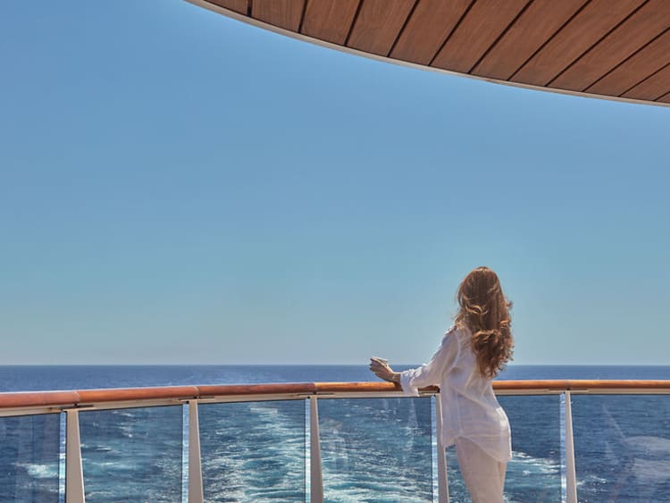 Homes at Sea Woman on Deck