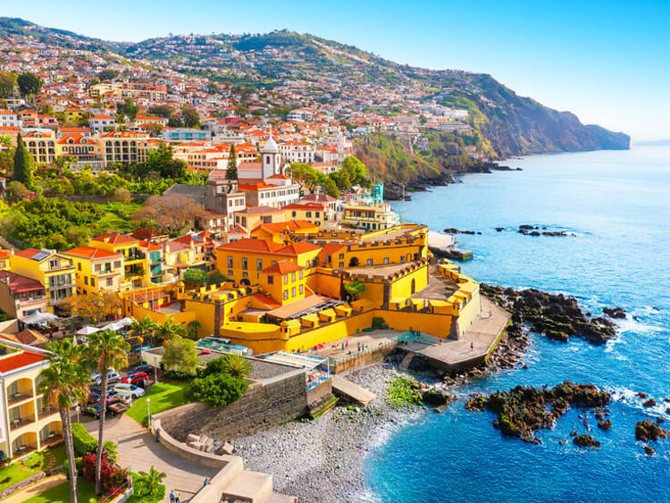 Panoramablick auf Funchal (Madeira, Portugal)