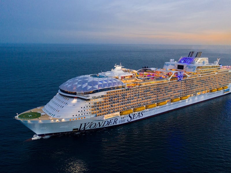 Wonder of the Seas: Schiffsbild