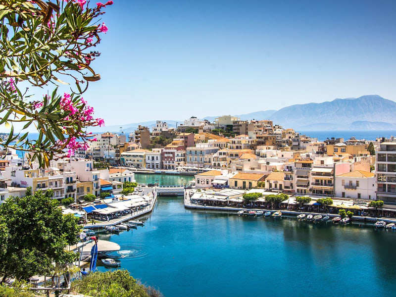Kreta, Griechenland &ndash; malerische Altstadt am Wasser