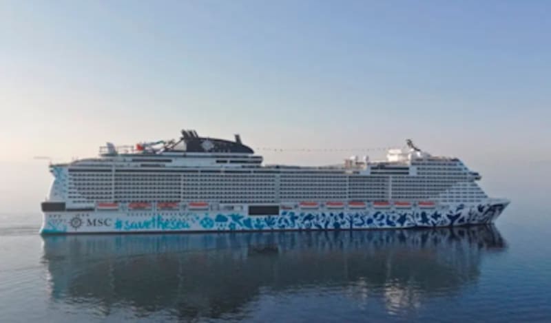 Sur la mer avec le MSC Euribia