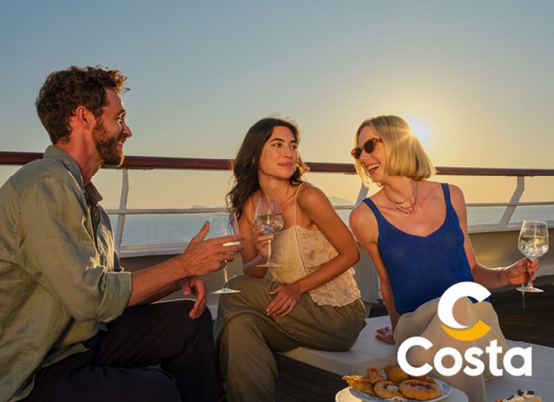 Profiteer van speciale voorjaarskorting bij Costa Cruises