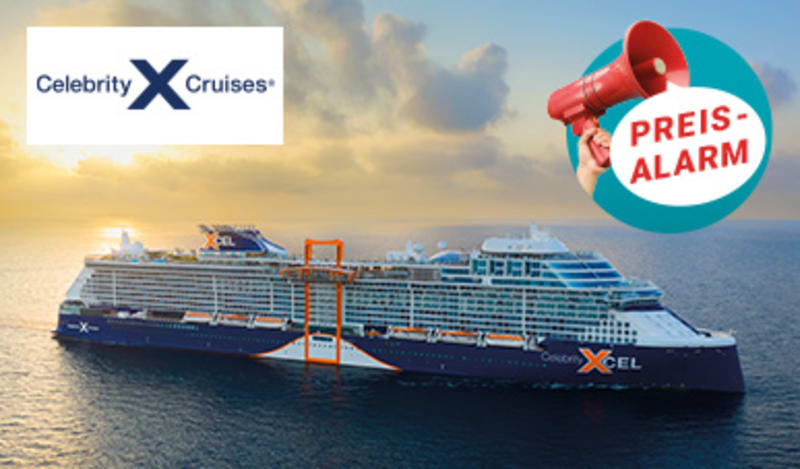 Preisalarm Celebrity Cruises Banner