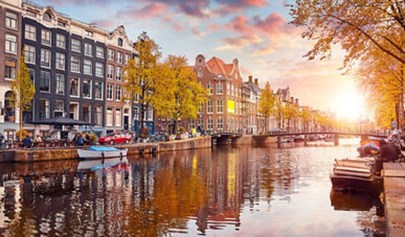 NIederlande Amsterdam im Herbst