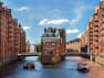 Hamburg, Deutschland – durch die Speicherstadt zum Wasserschloss