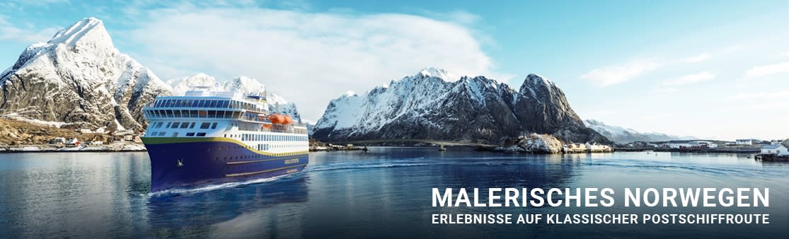 Malerisches Norwegen – Erlebnisse auf klassischer Postschiffroute