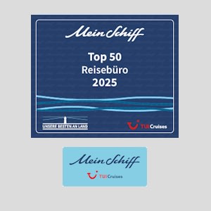 Mein Schiff TUI Cruises Top 50 Reisebüro 2025