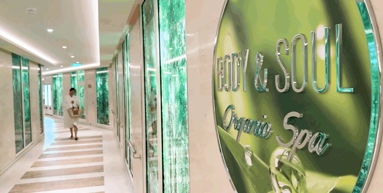 Erholung im Body & Soul Spa von AIDA