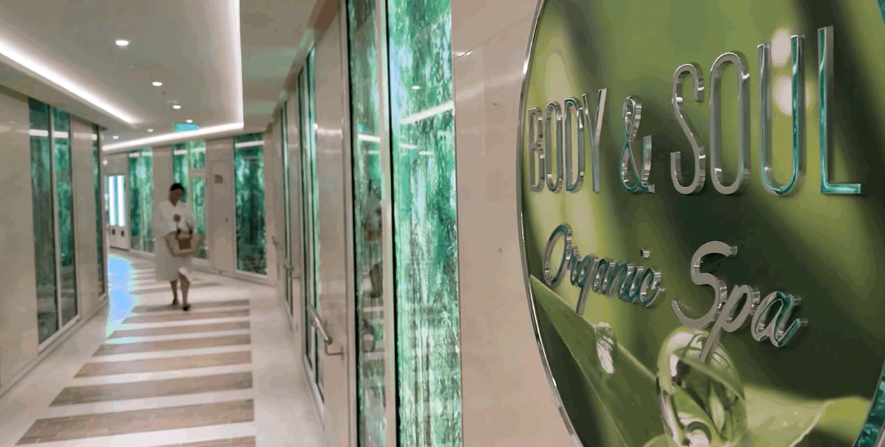 Erholung im Body & Soul Spa von AIDA