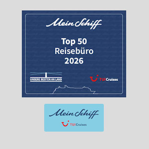Mein Schiff TUI Cruises Top 50 Reisebüro 2026