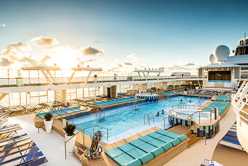 Mein Schiff 2 Außenpool