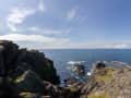 Colonsay, Écosse – Falaises sur le littoral des Hébrides