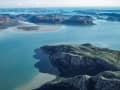 Talbot Bay, Austrália – Vista aérea de ilhas e águas azul-turquesa