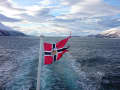 : Norwegische Flagge