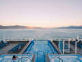: Hot tubs und Infinity Pool auf Deck 10