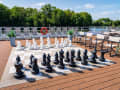 : Schach auf dem Sonnendeck