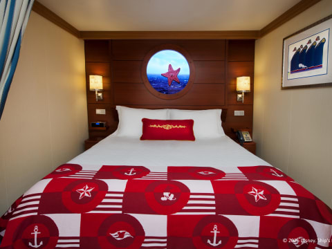 Disney Innenkabine Bett digitales Bullauge