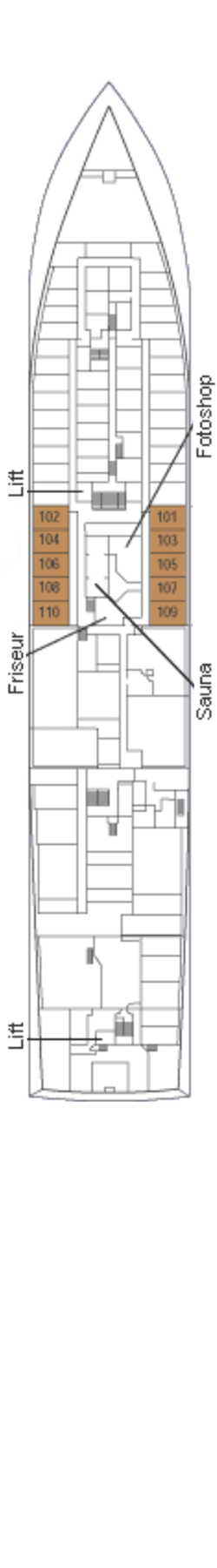 Deckplan: Deck 1