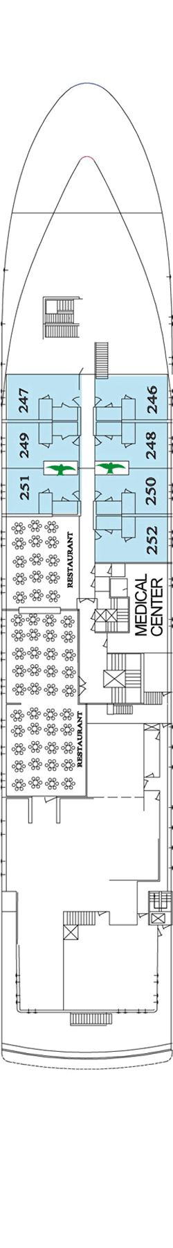 Deckplan: Deck 2 1