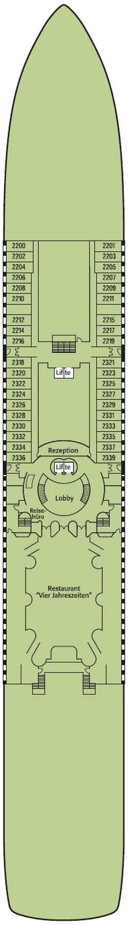 Deckplan: Neptun Deck 2