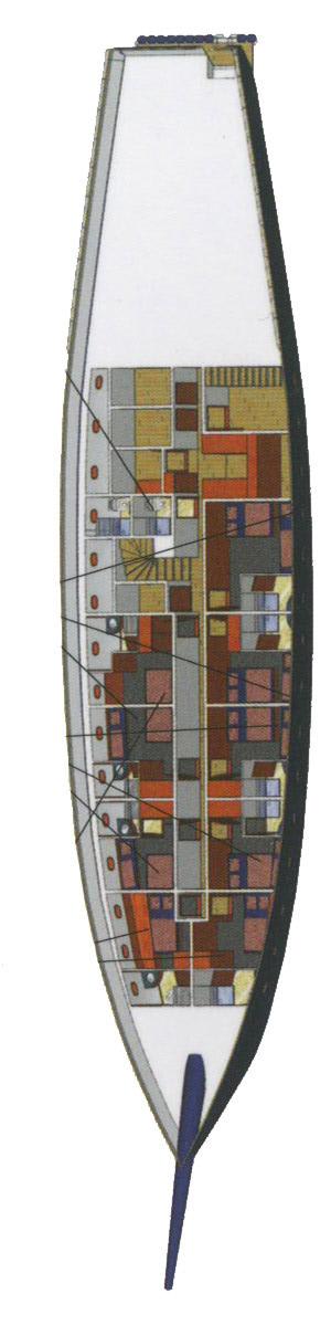 Deckplan: Unterdeck 1