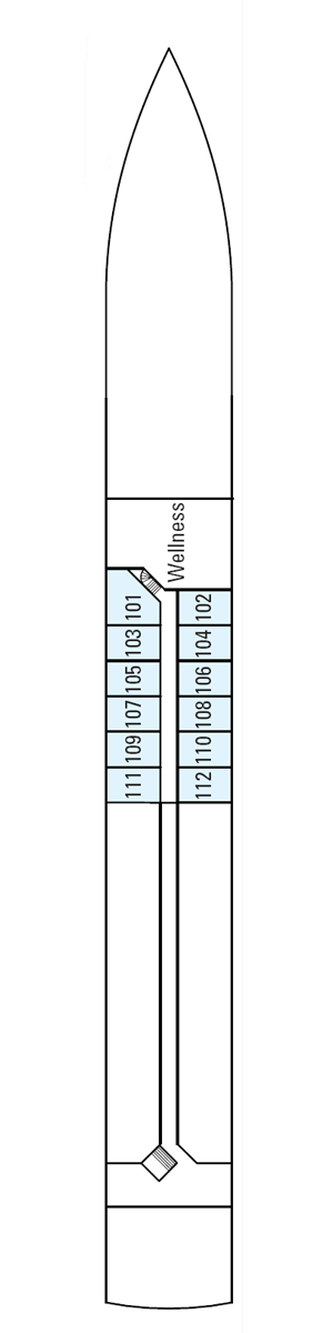 Deckplan: Hauptdeck 1