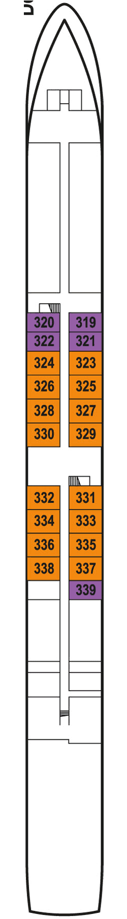 Deckplan: Hauptdeck 1