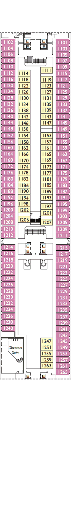 Deckplan: Circe-Deck 1