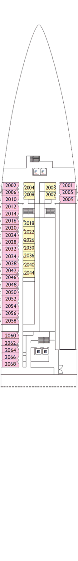 Deckplan: Neptune Deck 2