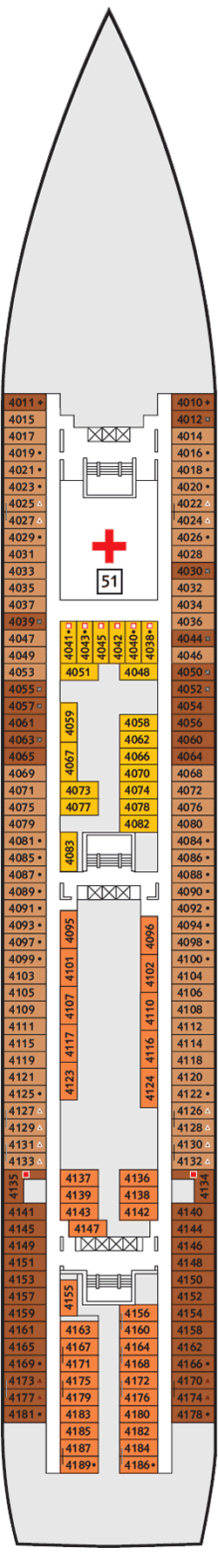 Deckplan: Seestern 4