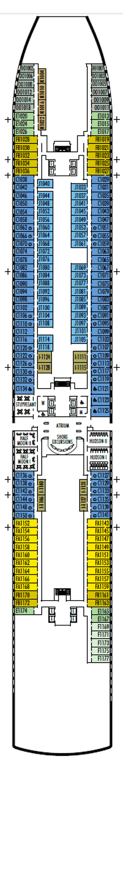 Deckplan: Main Deck 1
