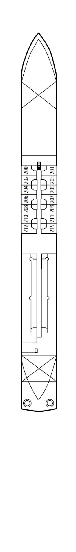 Deckplan: Hauptdeck 1