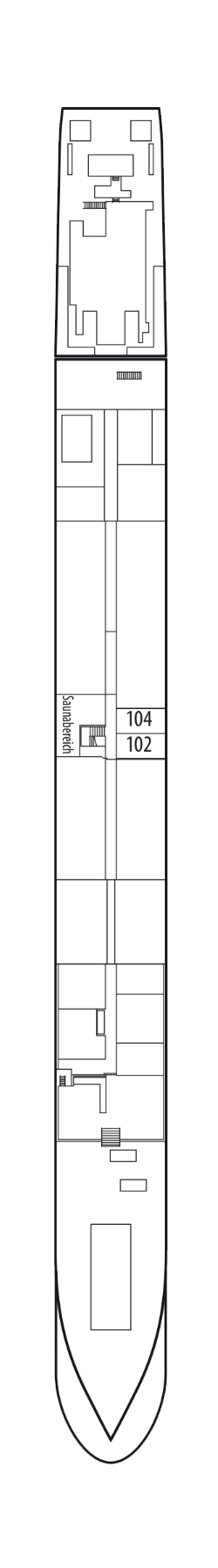 Deckplan: Hauptdeck 1