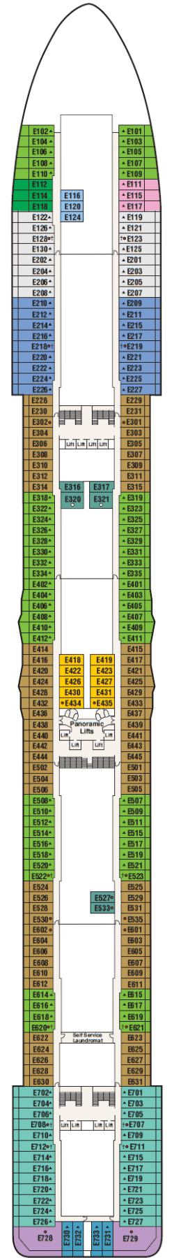 Deckplan: Emerald Deck 8