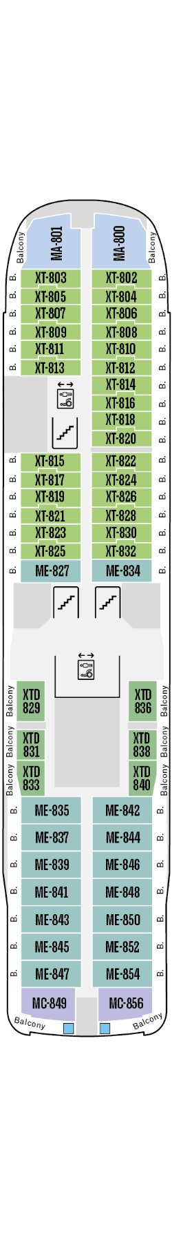 Deckplan Deck 8