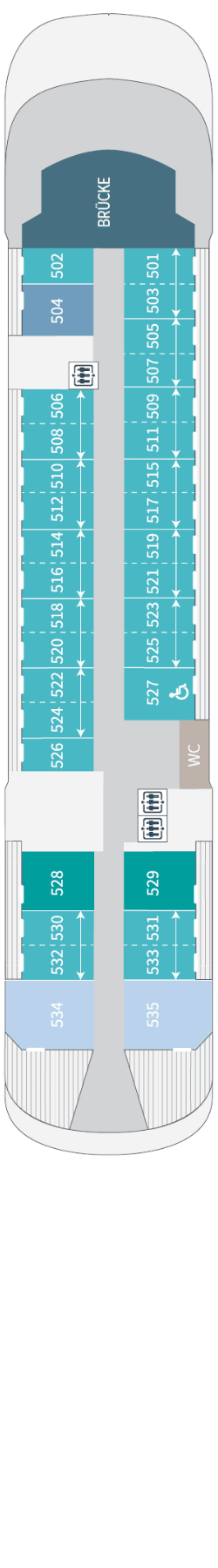 Deckplan Deck 5