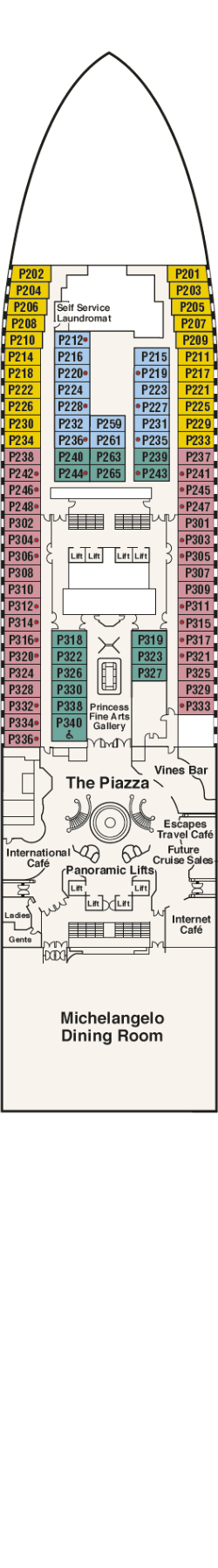Deckplan: Plaza Deck 5