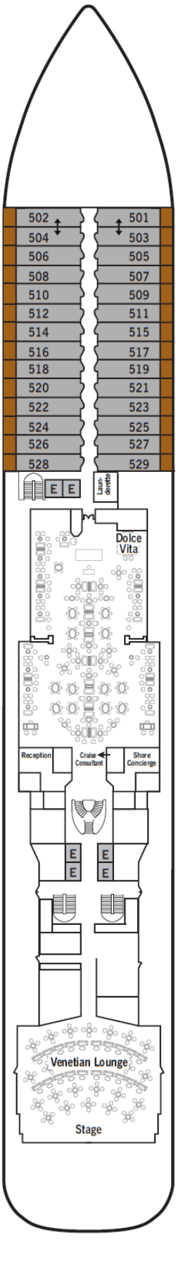 Deckplan Deck 5