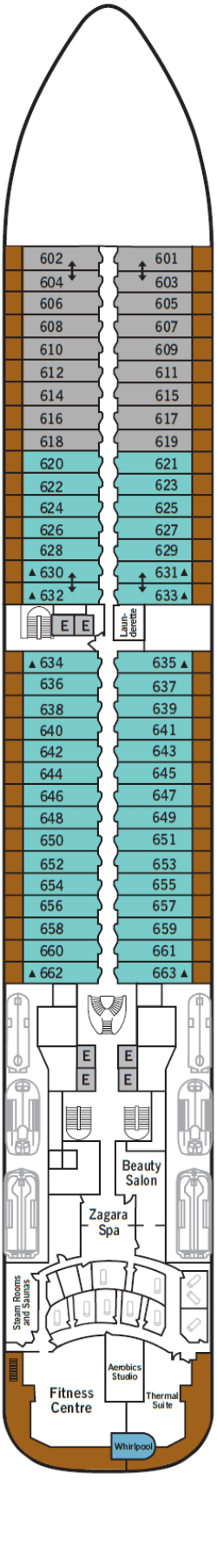 Deckplan Deck 6