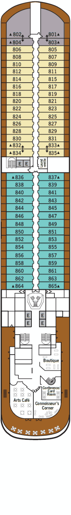 Deckplan Deck 8